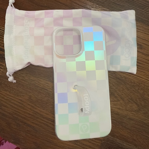 Loopy Case Iridescent Phone Case - Picture 1 of 4